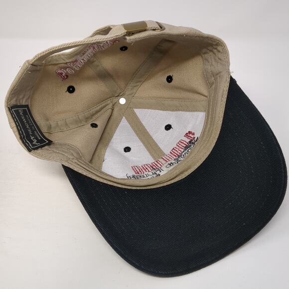 Ultimate Royal Flush Slideback Baseball Cap Beige OS Adjustable Att Headwear - Picture 8 of 11